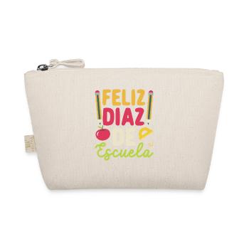 Feliz 100 Dias De Escuela Spanisch Happy 100th Day - Bio-Täschchen - Natur - Vorne