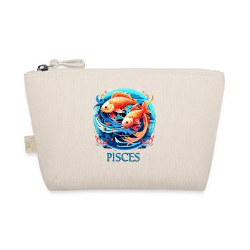 Portez votre signe du zodiaque astrologique avec fierté: Poissons - Trousse biologique - nature - Devant