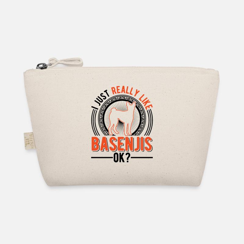Ich mag einfach Basenjis Bio-Täschchen