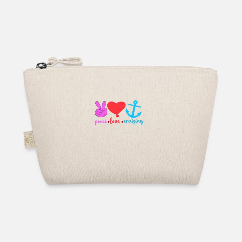 Kreuzfahrt Kreuzfahrtschiff Geschenk - Bio-Täschchen - Natur
