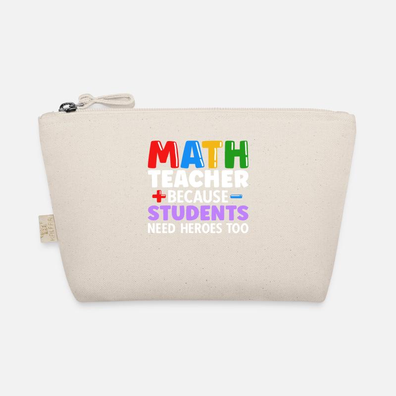 math teacher saying mathematician Organic Pouch