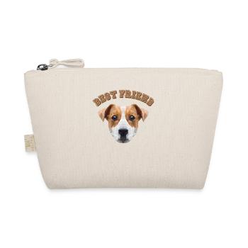 Best Friend JRT Hund Vierbeiner Jack Russell - Bio-Täschchen - Natur - Vorne