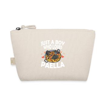 Just A Boy Who Loves Paella Foodie Taco Food Wrap - Organic Pouch - nature - Front