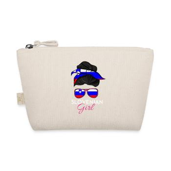 Slovenian girl - Organic Pouch - nature - Front