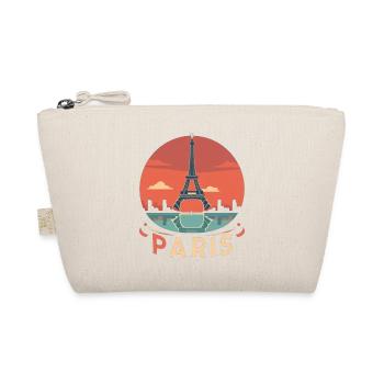 Paris Sunset Circle - Organic Pouch - nature - Front
