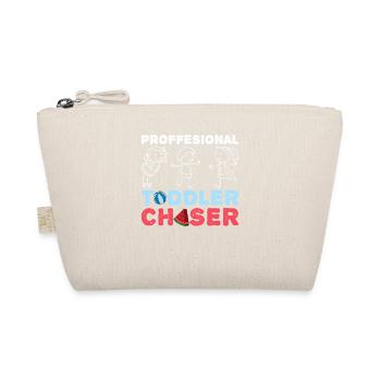 Au Pair Girl Kindergarten Nanny - Organic Pouch - nature - Front