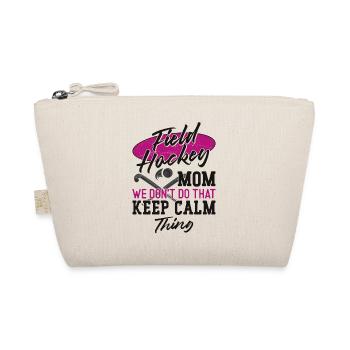 Field Hockey Mom Field Hockey Mom - Bio-Täschchen - Natur - Vorne