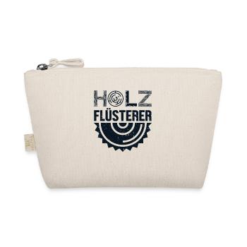 Holzflüsterer Tischler Holztechniker Carpenter - Bio-Täschchen - Natur - Vorne