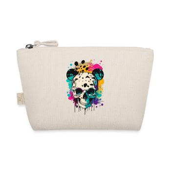 Crâne avec oreilles de souris Skull - Trousse biologique - nature - Devant