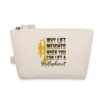 Mellophonist, Musical Instrument Orchestra, - Organic Pouch - nature - Front