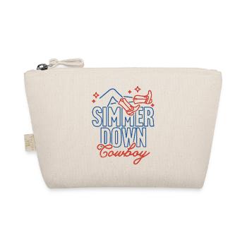 Simmer Down Cowboy - Organic Pouch - nature - Front