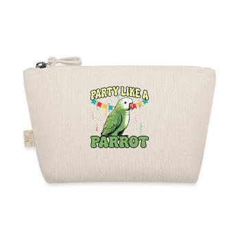 Budgie Parrot Bird Parakeet Owner - Organic Pouch - nature - Front