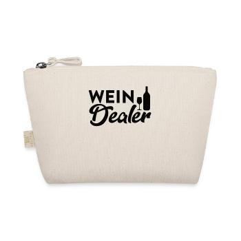 Wein Dealer - Design für Sommeliers & Winzer - Bio-Täschchen - Natur - Vorne