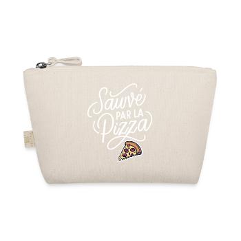 Sauvé par la pizza - Trousse biologique - nature - Devant