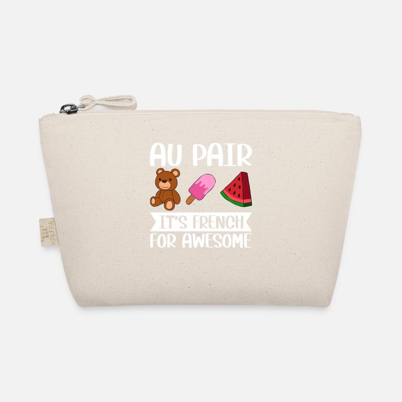 Au Pair Mädchen Kindergarten Nanny Bio-Täschchen