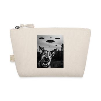 German Shepherd Aliens Invasion Uap Weirdcore - Organic Pouch - nature - Front