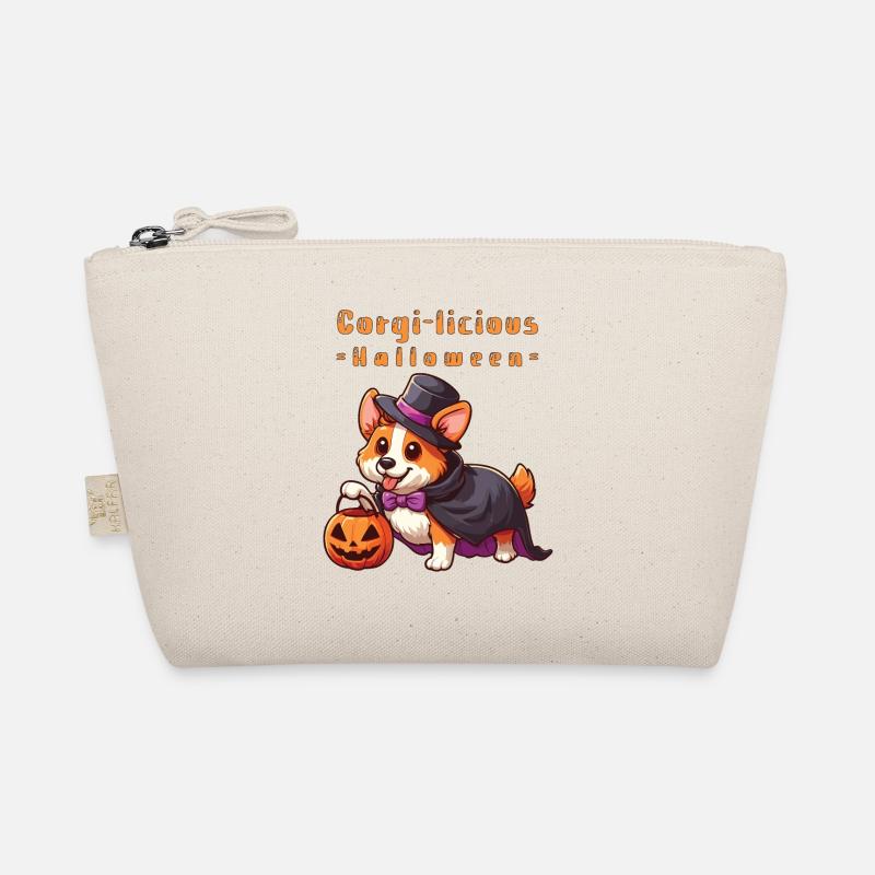 Halloween corgi Organic Pouch