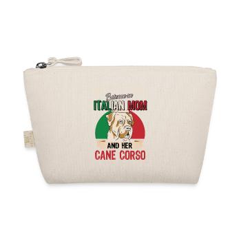 Fille italienne et son cane corso - Trousse biologique - nature - Devant