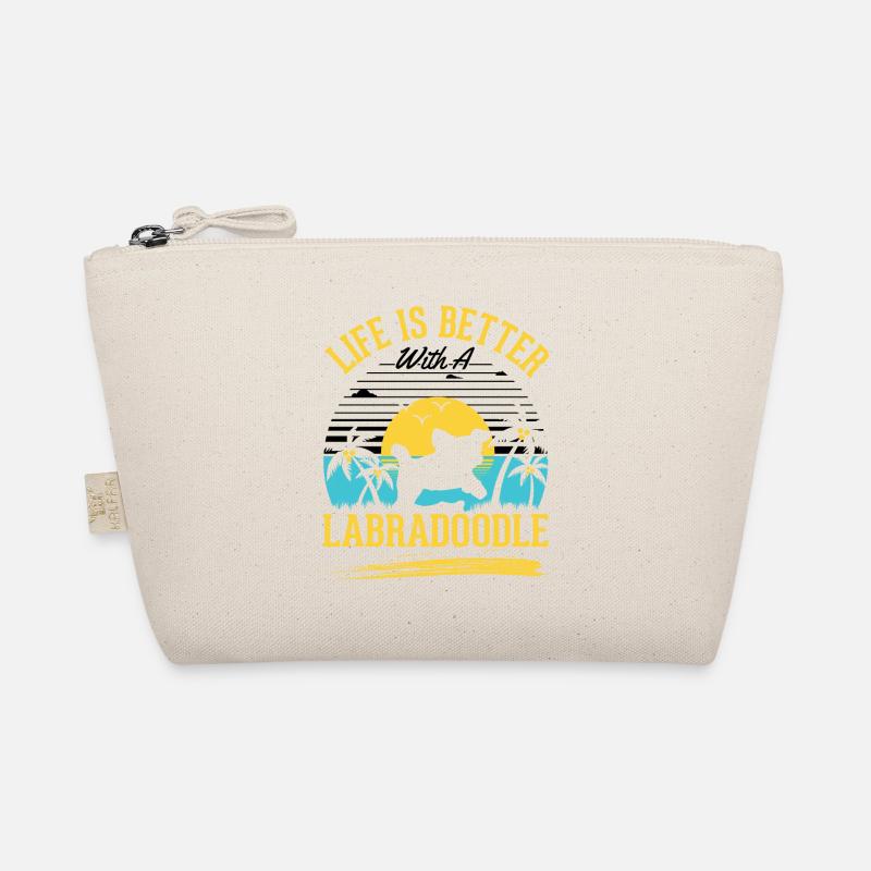 La vie est plus belle avec un Labradoodle Trousse biologique
