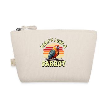 Budgie Parrot Bird Parakeet Owner - Organic Pouch - nature - Front
