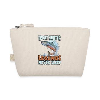 Fishing, Trout, Salmon, Fisherman, Angler, Perch - Organic Pouch - nature - Front