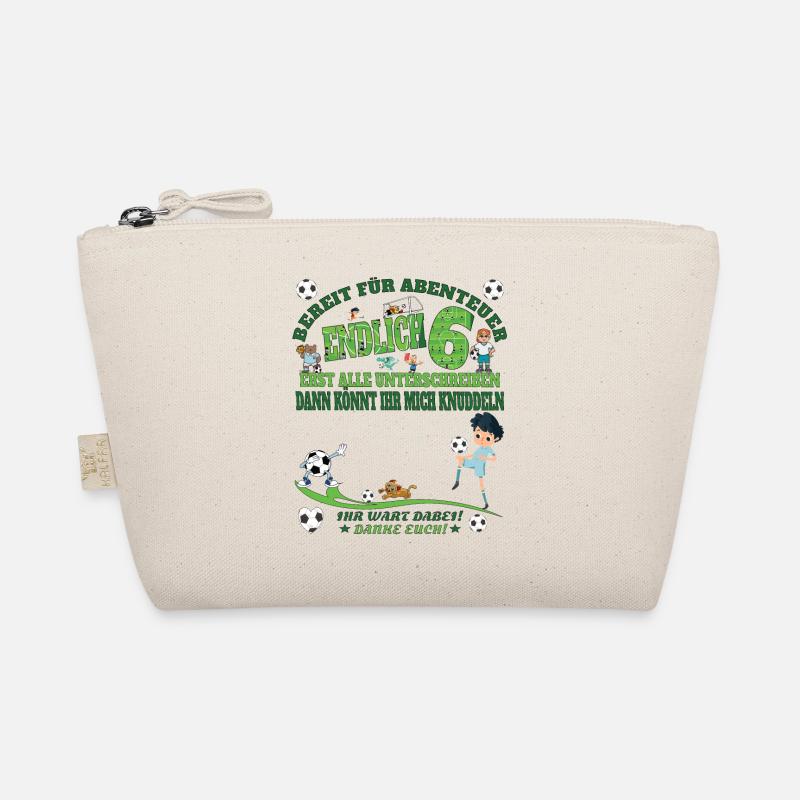 6. Geburtstag Junge & Mädchen Gästebuch Bio-Täschchen