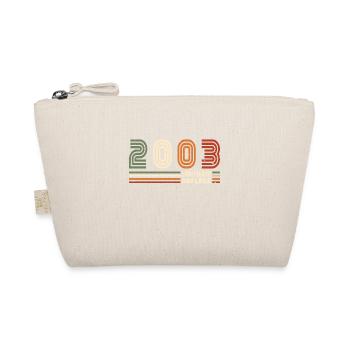 Original 2003 Vintage Retro Jubiläumsgeschenk - Bio-Täschchen - Natur - Vorne