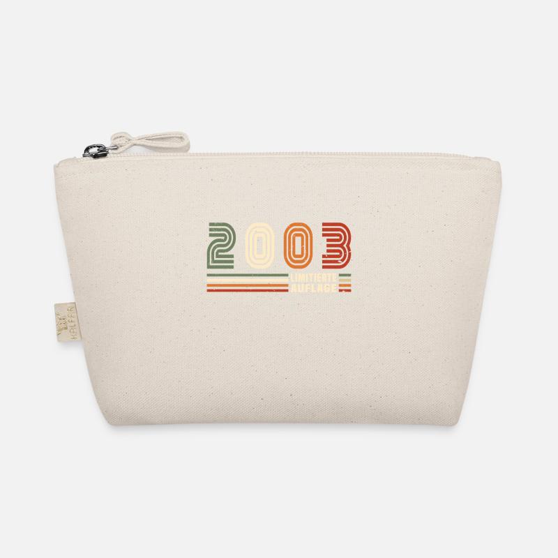 Original 2003 Vintage Retro Jubiläumsgeschenk Bio-Täschchen