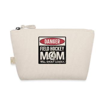Field Hockey Mom Danger Field - Bio-Täschchen - Natur - Vorne
