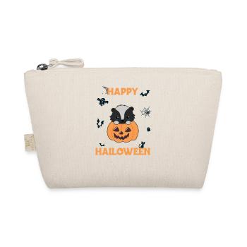 Skunk Citrouille Mignon Skunk Joyeux Halloween - Trousse biologique - nature - Devant
