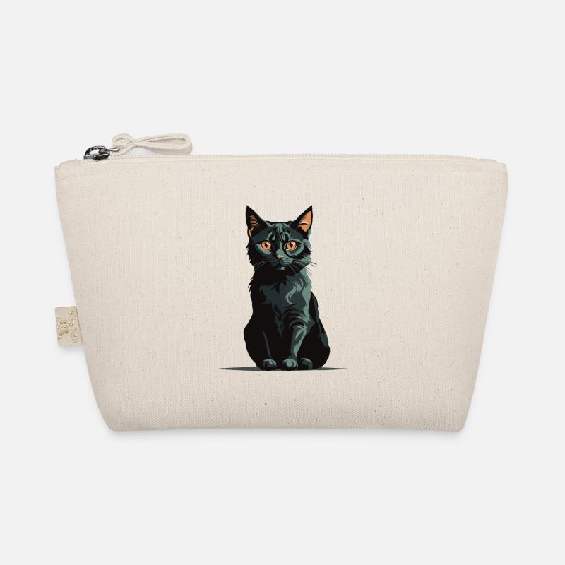 Magical Halloween Cat Magic Cat Design Organic Pouch