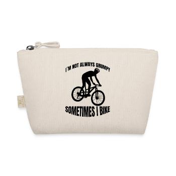Cyclist Bicycle Cyclist Cycling Cycling - Organic Pouch - nature - Front