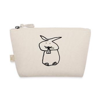Hase Kaninchen - Bio-Täschchen - Natur - Vorne