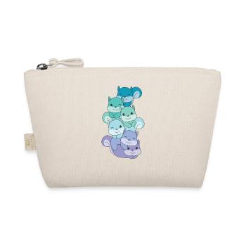 Neptunic Flag Pride LGBTQ Cute Squirrel - Organic Pouch - nature - Front