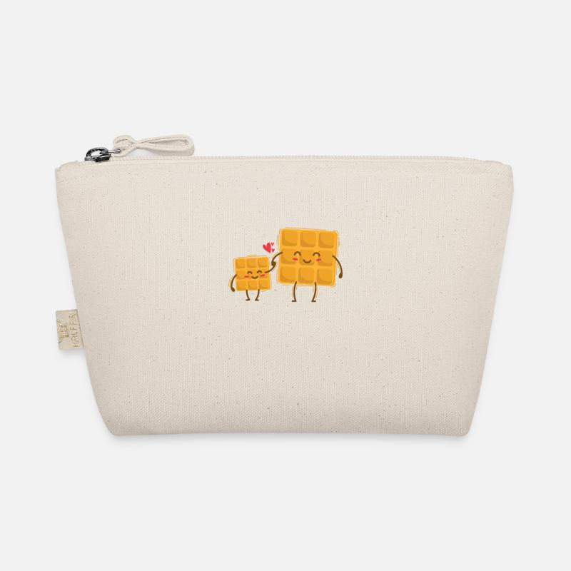 Waffle Mom with Waffle Child Dough Pastry Organic Pouch