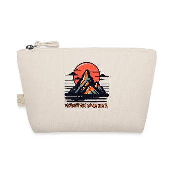 Retro Bergbewohner Wanderer und Berge Menschen - Bio-Täschchen - Natur - Vorne
