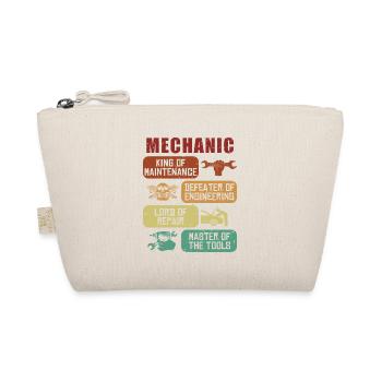 King Defeater Lord Master Car Mechanic - Organic Pouch - nature - Front