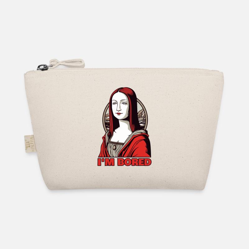 Red Lisa: Mona says I'm bored Organic Pouch