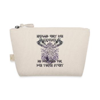 Walhalla Erbe Geschenk für Wikinger-Fans - Bio-Täschchen - Natur - Vorne