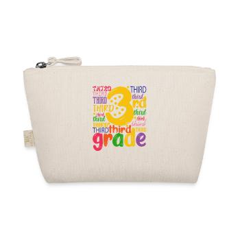 3. Dritte Klasse Typografie Team Grader 100. - Bio-Täschchen - Natur - Vorne