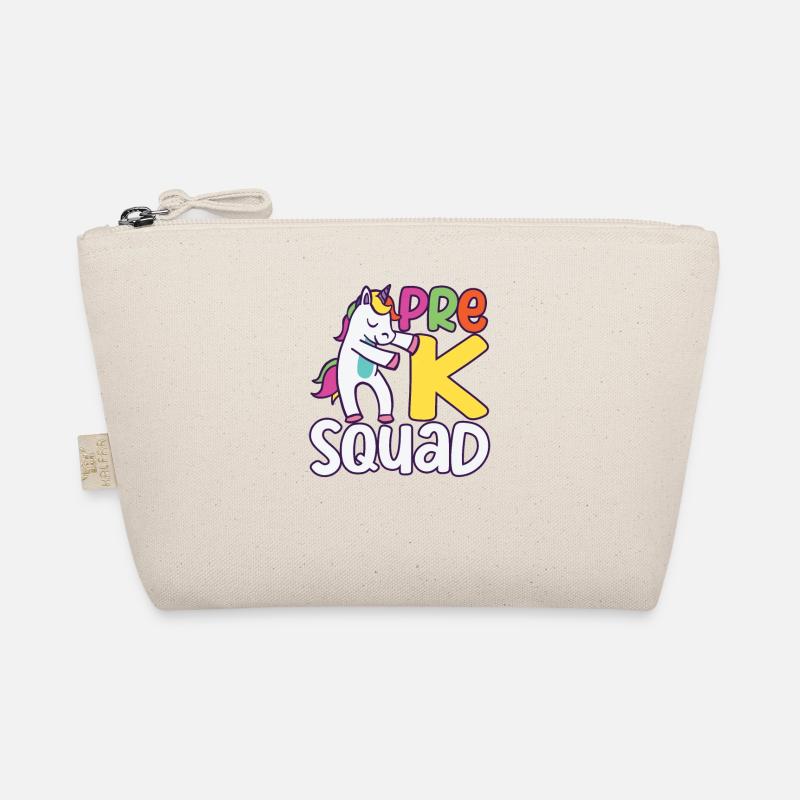 Pre-K Squad Flossing Unicorn 100th Day of School Organic Pouch