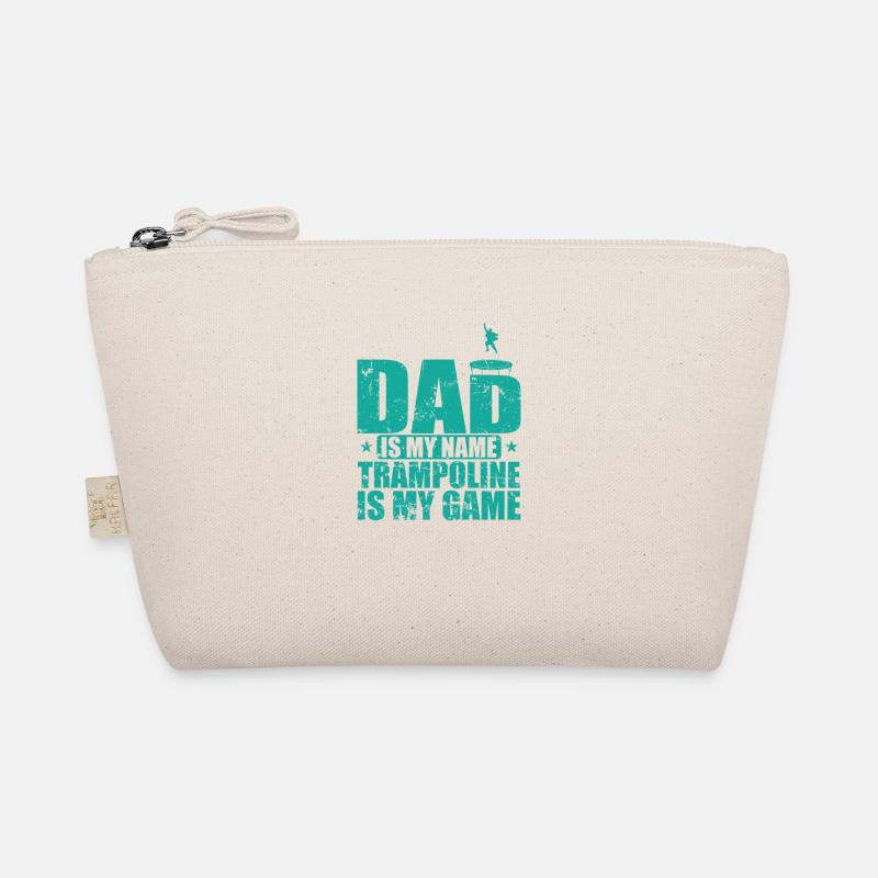 Papa est mon nom Le trampoline est mon jeu Trousse biologique