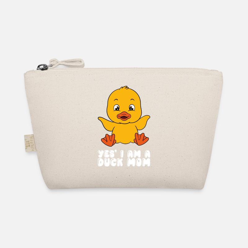 Funny Duck Cute Ducks Organic Pouch