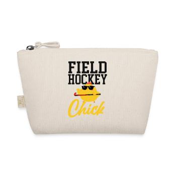 Field Hockey Chicken Field Hockey - Bio-Täschchen - Natur - Vorne
