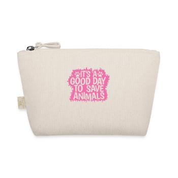 It's a good Day to Save Animals Veterinarian - Organic Pouch - nature - Front