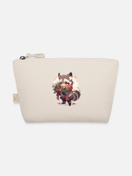 Raton laveur, raton laveur, raton laveur, bébé garde ours - Trousse biologique - nature - Devant