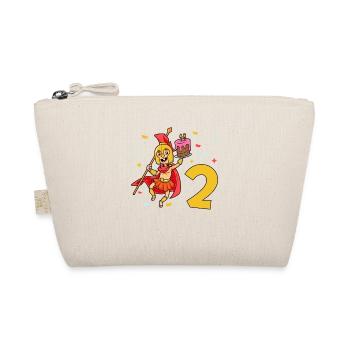 With Spartan - Children's Birthday 2 Years - Organic Pouch - nature - Front