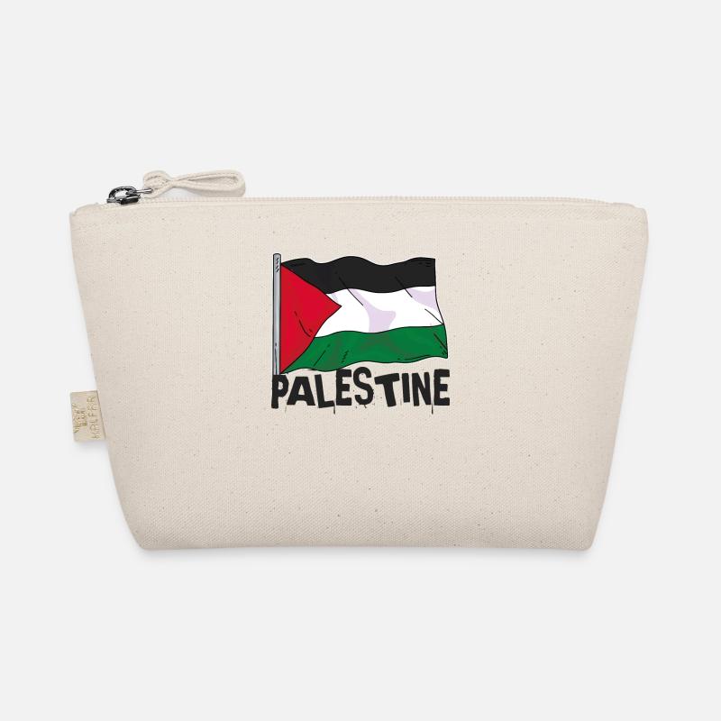 Palästina Flagge - Bio-Täschchen - Natur