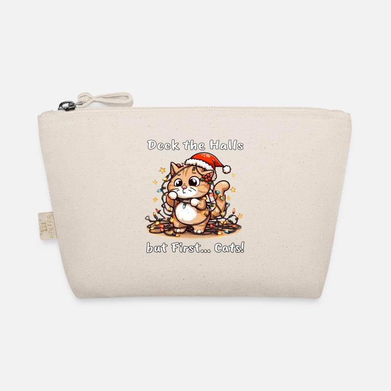Deck the Halls but First... Cats! Feline Organic Pouch