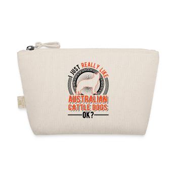 Cadeau de chien de bouvier australien - Trousse biologique - nature - Devant